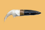 Beaver Jaw Bone Knife. Approximately 5 Inches $54 - KN1105.