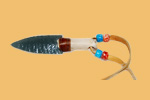 Deer Toe Neck Knife with Leather Thong. Approximately 3-4 Inches $24 - KN1101.